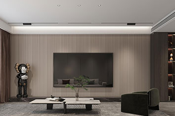 维多利亚160平米现代轻奢风格装建软装成效图